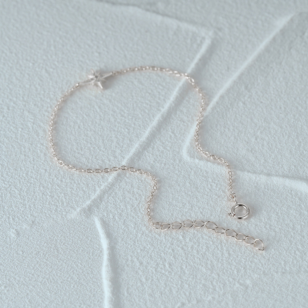 925 Sterling Silver Bracelets Simple Style
